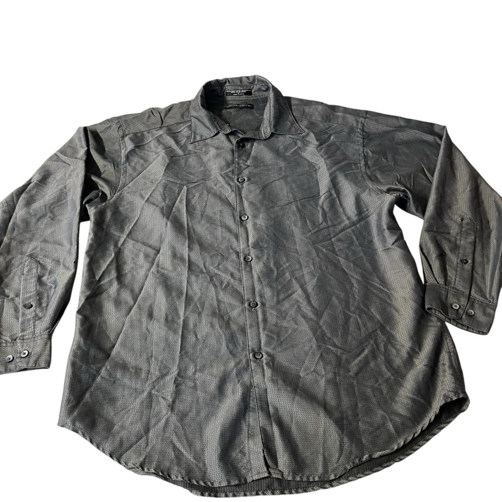 Geoffrey Beene - Men’s Rayon Button Down Shirt Sz LG